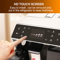 ماكينة اسبريسو أوتوماتيكية بالكامل من Mcilpoog ، خزان وزبد لبن مدمج ، شاشة لمس ذكية ، 8 نكهات ، WS202 - Image 2